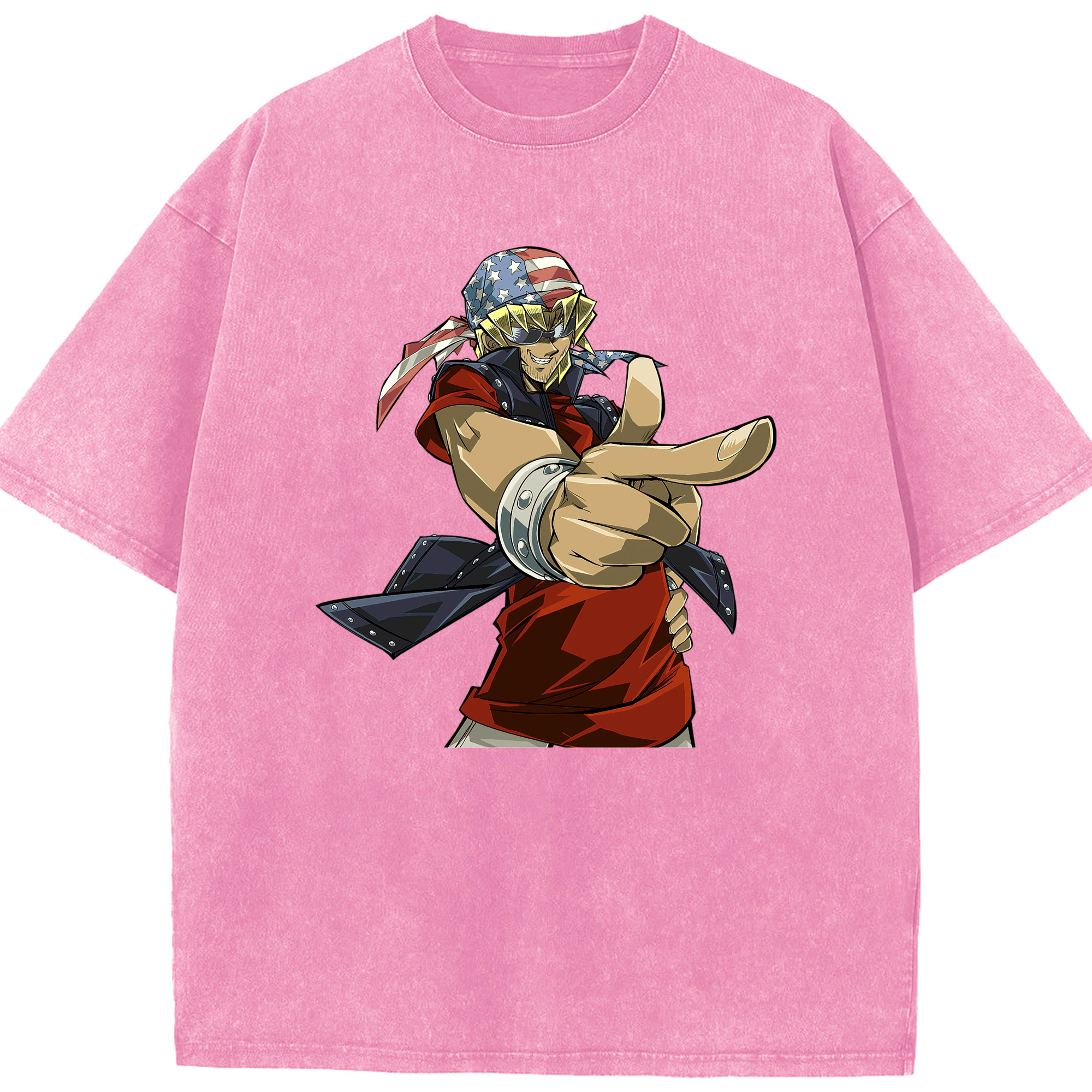 （画像用） 遊☆戯☆王 Yu-Gi-Oh! 綿100% ヴィンテージ風 半袖Tシャツ（フロントプリント）